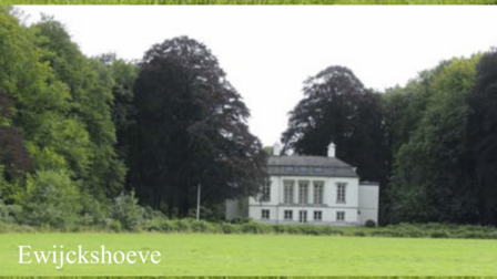 Zicht op landgoed Ewijckshoeve.