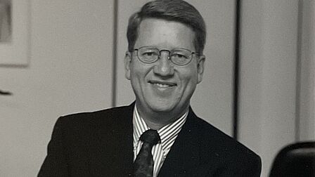 Jan Ekkers als burgemeester van 's Gravenzande.