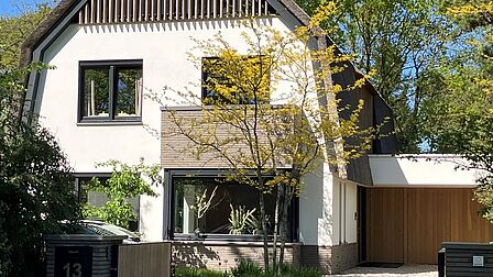 De huidige woning aan de Dalweg 13. 